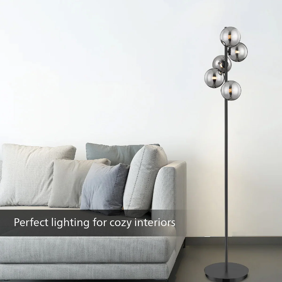 Celestial 5 head Floor lamp - Image 4