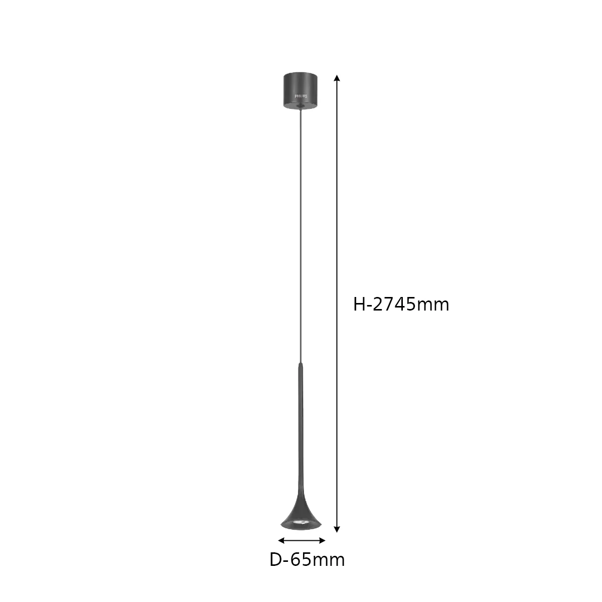 Clarinet Pendant light - Image 3
