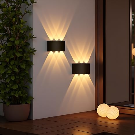 Waterproof 3+3 Up Down LED Wall Light - Image 3