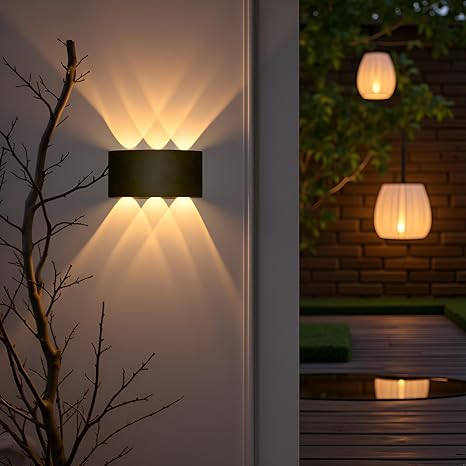 Waterproof 3+3 Up Down LED Wall Light - Image 4